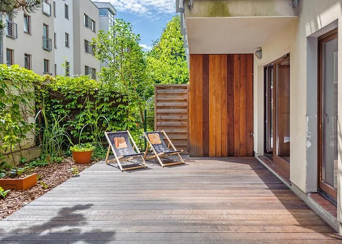 Lovely Terrace Apartment With Car Place
